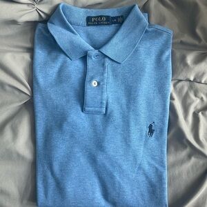Ralph Lauren Men's Classic Blue Polo Shirt